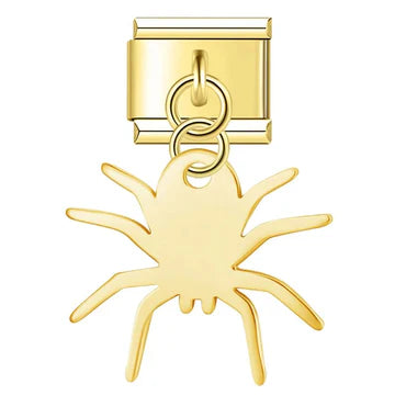 Charm Colgante Araña Oro