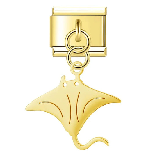Charm Manta Raya Oro