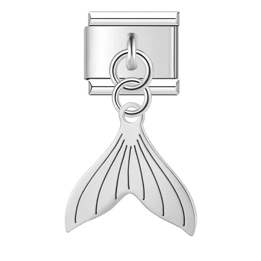 Charm Cola de Sirena Plata