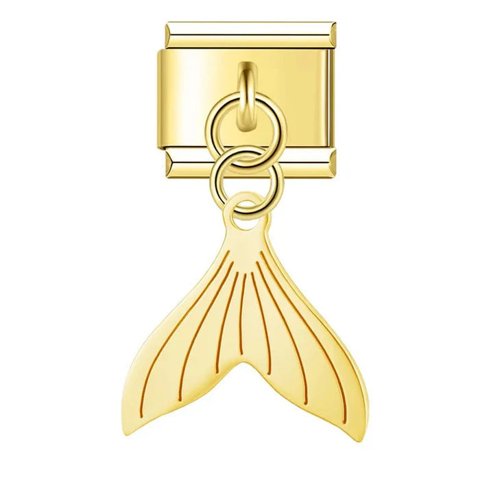 Charm Cola de Sirena Oro