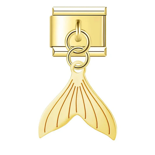 Charm Cola de Sirena Oro