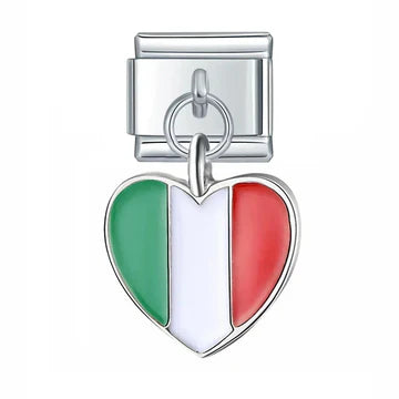 Charm Corazón Italia