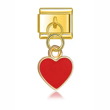 Charm Corazón Rojo
