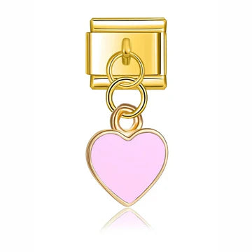 Charm Corazón Rosado