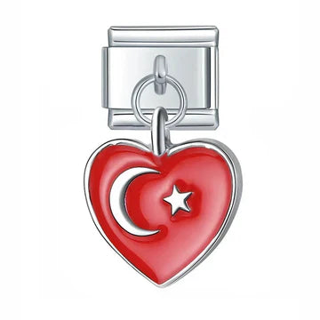 Charm Corazón Turquía