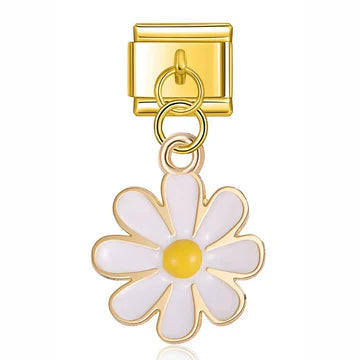 Charm Flor Blanca