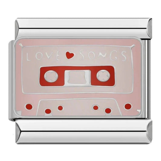 Charm Casette Plata