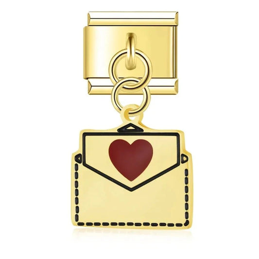 Charm Carta Oro